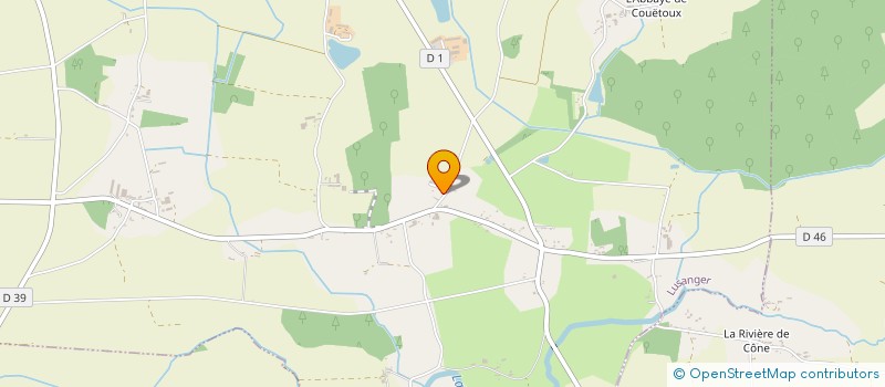 localisation de l'entreprise MONSIEUR DAVID MOUCHE  LUSANGER