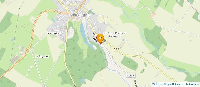 localisation de l'entreprise MONSIEUR DAVID MOURIER  SAINT-FARGEAU