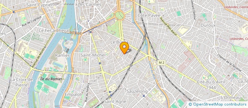 localisation de l'entreprise MONSIEUR DAVID MOUSSU  BAZIEGE