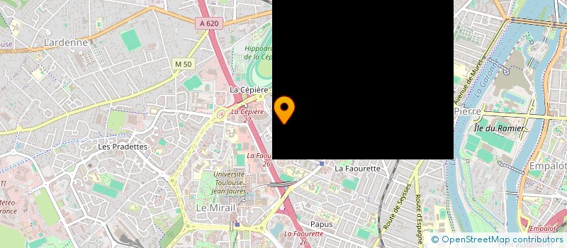localisation de l'entreprise MONSIEUR DAVID MOUTOU  TOULOUSE