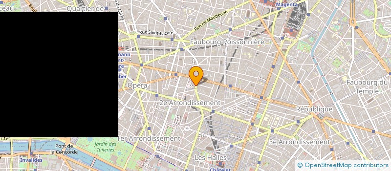 localisation de l'entreprise MONSIEUR DAVID MOUYSSET à PARIS