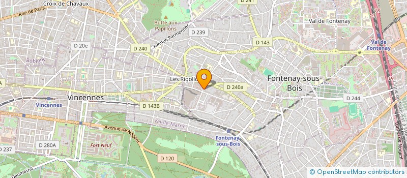 localisation de l'entreprise MONSIEUR DAVID MSIHID DIT BLUM à FONTENAY-SOUS-BOIS