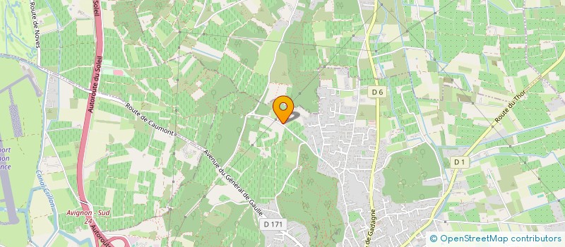 localisation de l'entreprise MONSIEUR DAVID MUNOZ  SAINT-REMY-DE-PROVENCE