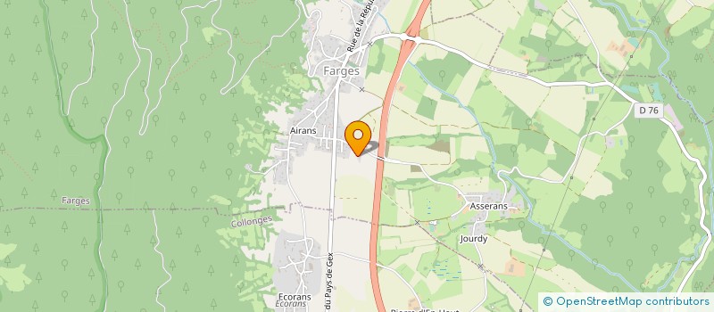 localisation de l'entreprise MONSIEUR DAVID MURGUE  FARGES