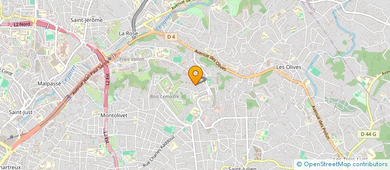 localisation de l'entreprise MONSIEUR DAVID MUSHEGYAN à MARSEILLE