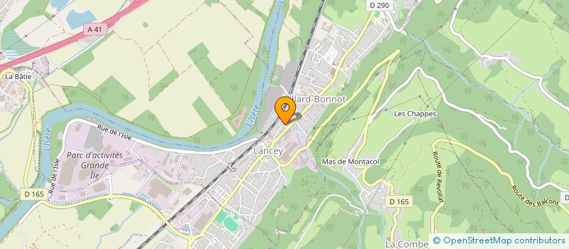 localisation de l'entreprise MONSIEUR DAVID MUSTO  VILLARD-BONNOT