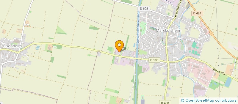 localisation de l'entreprise MONSIEUR DAVID MUTZ  MARCKOLSHEIM