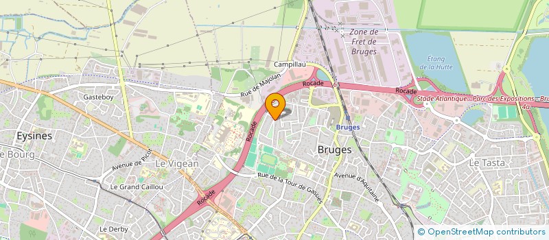 localisation de l'entreprise MONSIEUR DAVID MYIN à BRUGES