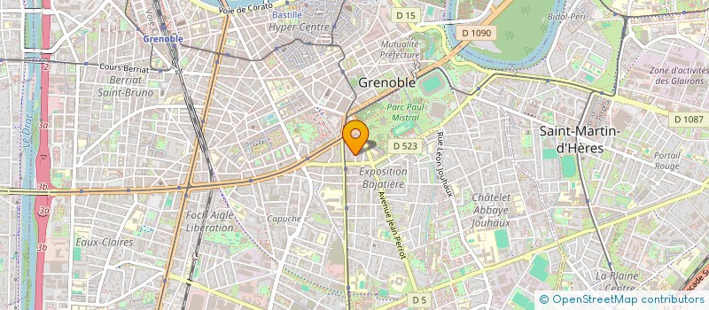 localisation de l'entreprise MONSIEUR DAVID N'KPOME  GRENOBLE