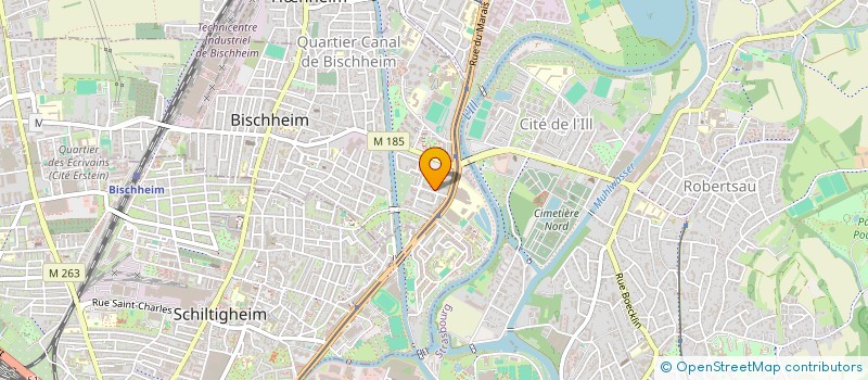 localisation de l'entreprise MONSIEUR DAVID NAGHCHBAND  BISCHHEIM