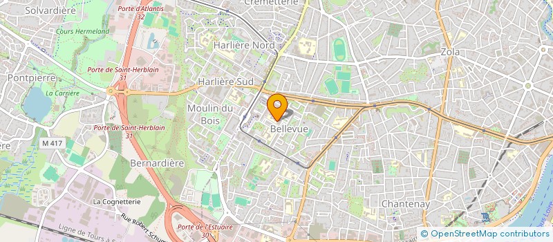 localisation de l'entreprise MONSIEUR DAVID NASLIN  NANTES