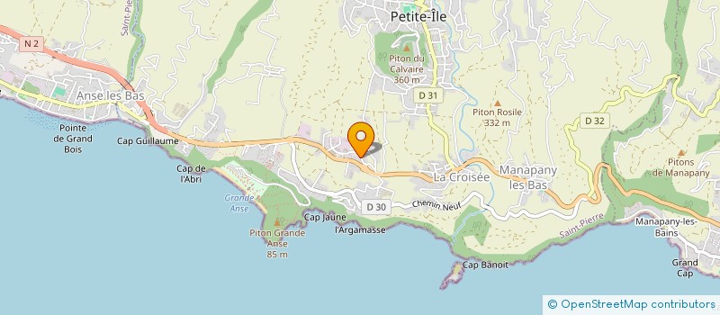 localisation de l'entreprise MONSIEUR DAVID NATIVEL  PETITE-ILE