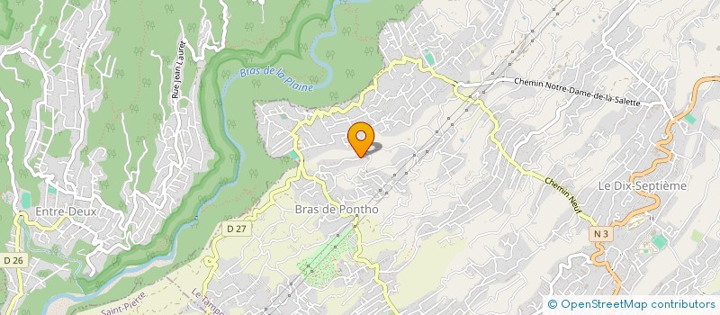 localisation de l'entreprise MONSIEUR DAVID NATIVEL  LE TAMPON