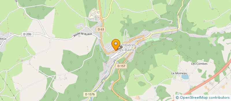 localisation de l'entreprise MONSIEUR DAVID NATTER  REMIREMONT