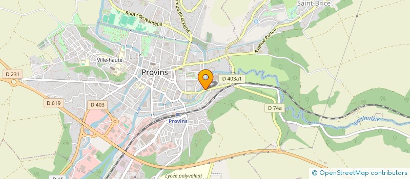 localisation de l'entreprise MONSIEUR DAVID NETTE  PROVINS