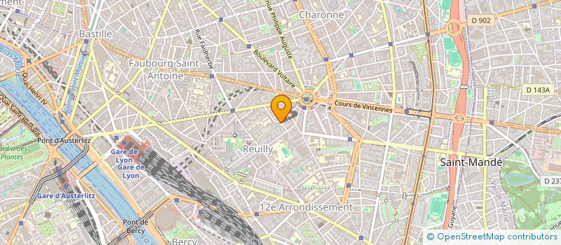 localisation de l'entreprise MONSIEUR DAVID NEUMANN  PARIS