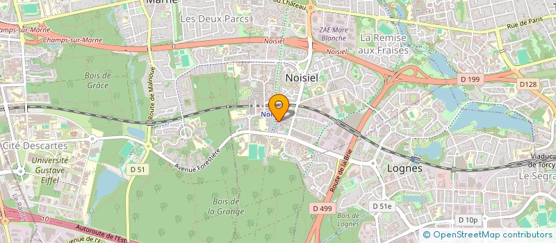 localisation de l'entreprise MONSIEUR DAVID NGOR  NOISIEL