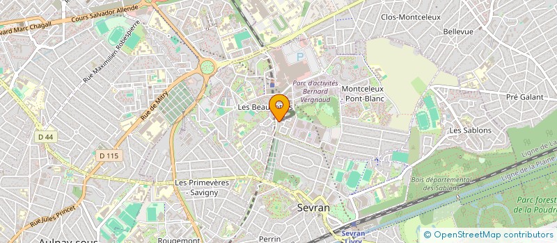 localisation de l'entreprise MONSIEUR DAVID NGUYEN à SEVRAN