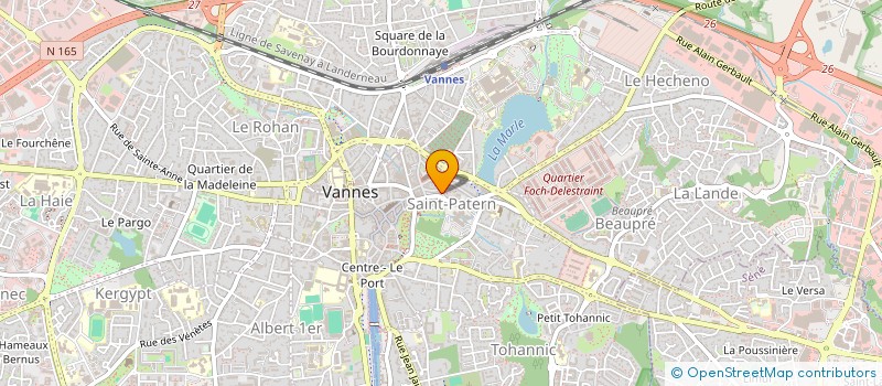 localisation de l'entreprise MONSIEUR DAVID NIANG à VANNES