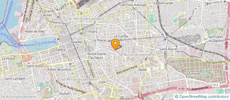 localisation de l'entreprise MONSIEUR DAVID NICOLAS à MARSEILLE