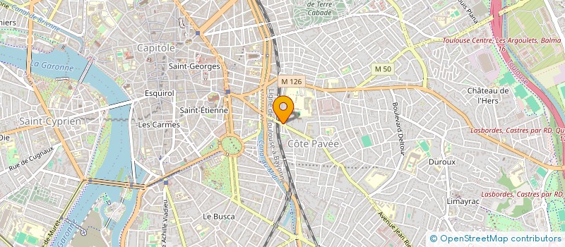 localisation de l'entreprise MONSIEUR DAVID NIETO  TOULOUSE