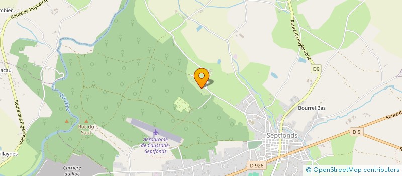 localisation de l'entreprise MONSIEUR DAVID NIGOND  LAVAURETTE