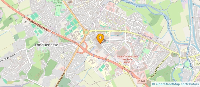 localisation de l'entreprise MONSIEUR DAVID NKANA TEMATIO  LONGUENESSE