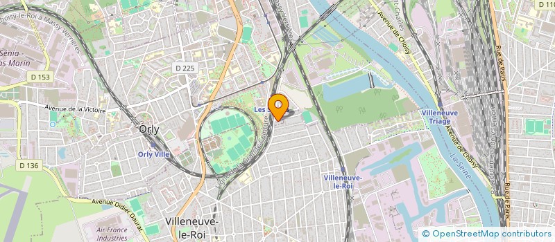 localisation de l'entreprise MONSIEUR DAVID NOBERT ANTHONY  ORLY