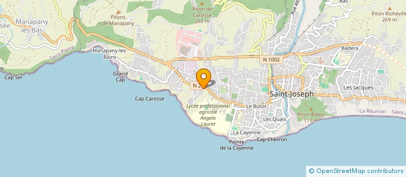 localisation de l'entreprise MONSIEUR DAVID NOGUES  SAINT-JOSEPH