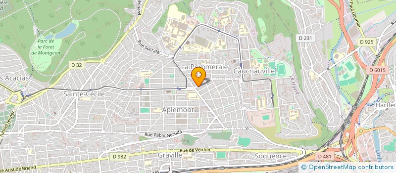 localisation de l'entreprise MONSIEUR DAVID NOUET à LE HAVRE