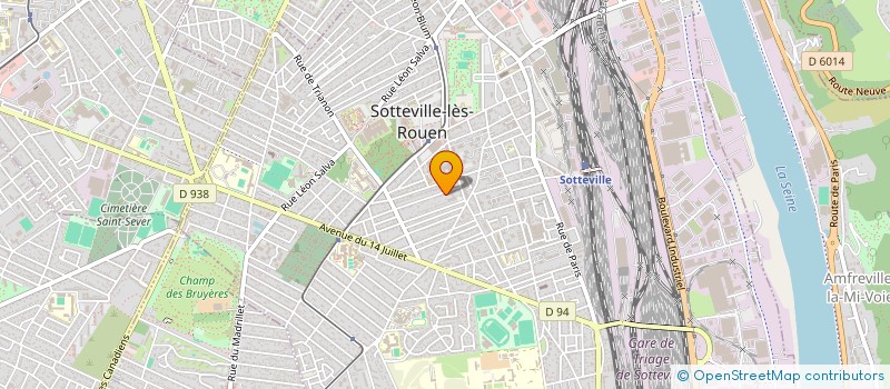 localisation de l'entreprise MONSIEUR DAVID NOUVEL à SOTTEVILLE-LES-ROUEN