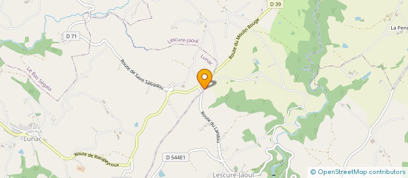 localisation de l'entreprise MONSIEUR DAVID NOUVIALE  GOUDARGUES