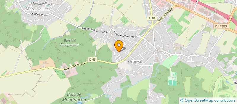 localisation de l'entreprise MONSIEUR DAVID NOWAK  ORGEVAL