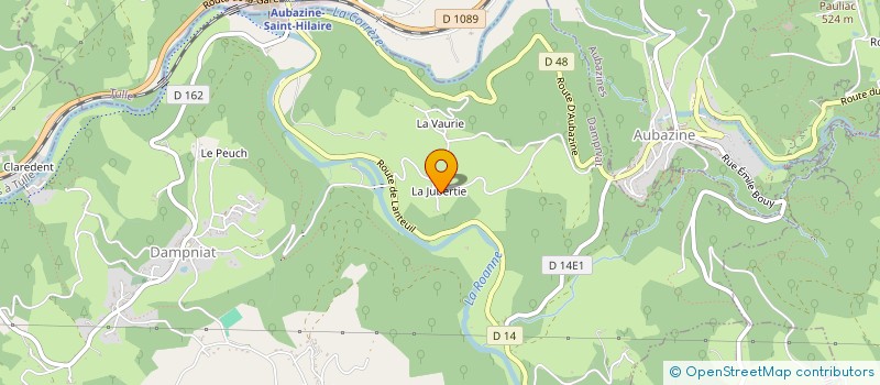 localisation de l'entreprise MONSIEUR DAVID NUNES  DAMPNIAT