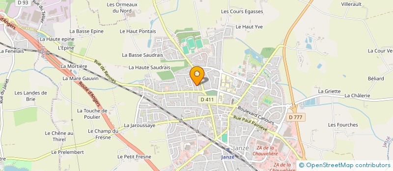 localisation de l'entreprise MONSIEUR DAVID ODYE  JANZE