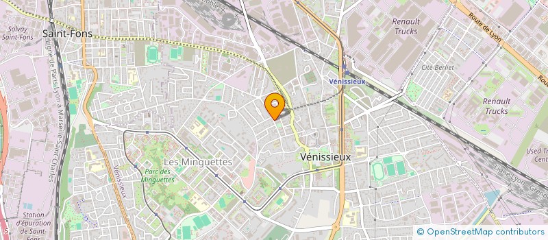 localisation de l'entreprise MONSIEUR DAVID OGANESSIAN  VENISSIEUX