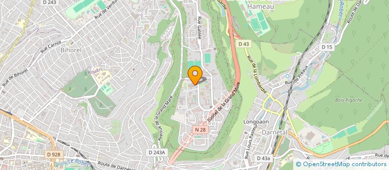 localisation de l'entreprise MONSIEUR DAVID OGUNDERO à ROUEN