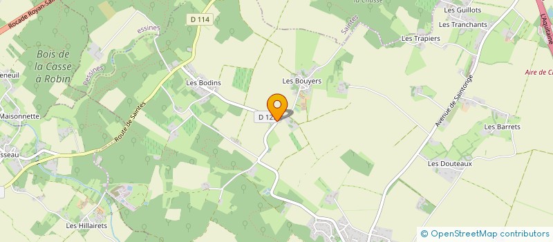 localisation de l'entreprise MONSIEUR DAVID-OLIVIER DEFARGES  CHERMIGNAC