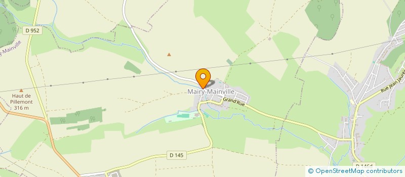 localisation de l'entreprise MONSIEUR DAVID OLIVIER VACHER  MAIRY-MAINVILLE