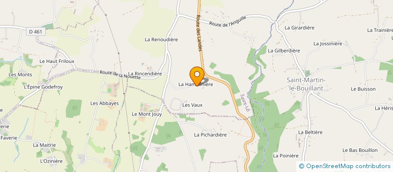 localisation de l'entreprise MONSIEUR DAVID OLLIVIER  CHERENCE-LE-HERON