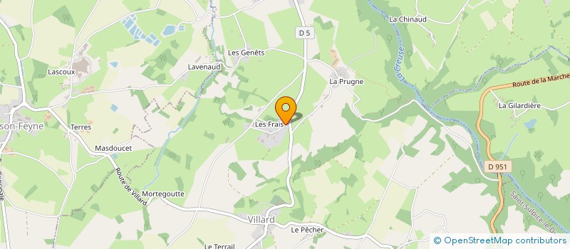 localisation de l'entreprise MONSIEUR DAVID OMETZ à VILLARD