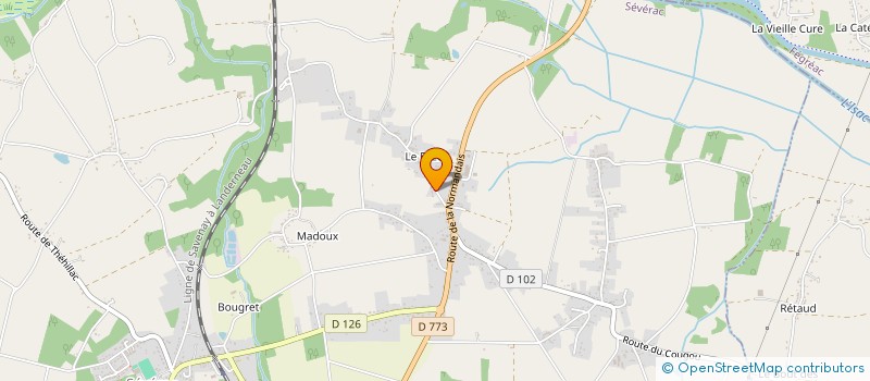 localisation de l'entreprise MONSIEUR DAVID OMLOR  SEVERAC