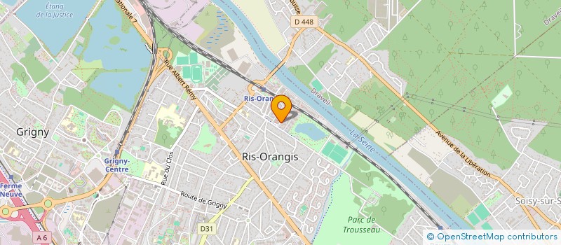 localisation de l'entreprise MONSIEUR DAVID ONGU à RIS-ORANGIS