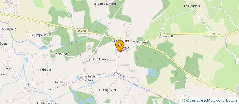 localisation de l'entreprise MONSIEUR DAVID ORHAN  VAL D'ANAST