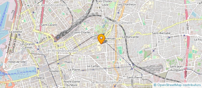 localisation de l'entreprise MONSIEUR DAVID ORME à MARSEILLE