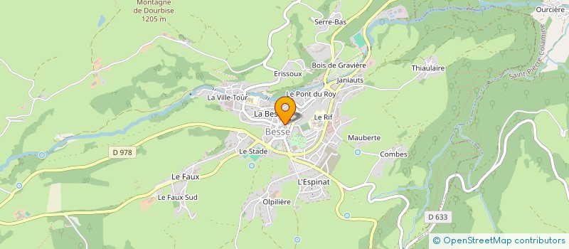 localisation de l'entreprise MONSIEUR DAVID ORTOLA à BESSE-ET-SAINT-ANASTAISE