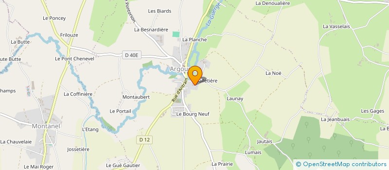 localisation de l'entreprise MONSIEUR DAVID ORY  SAINT-JAMES