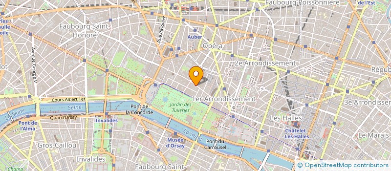 localisation de l'entreprise MONSIEUR DAVID OSSANT à PARIS