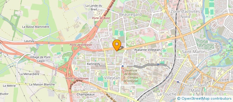 localisation de l'entreprise MONSIEUR DAVID OTMESGUINE à RENNES