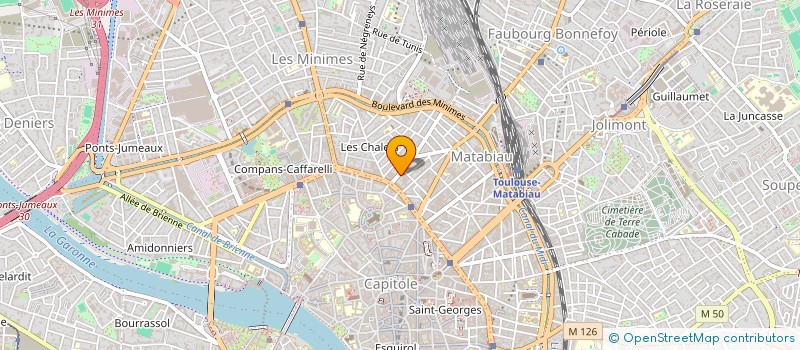 localisation de l'entreprise MONSIEUR DAVID OUDDIZ  TOULOUSE